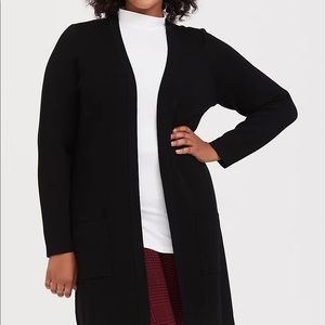 Torrid longline cardigan